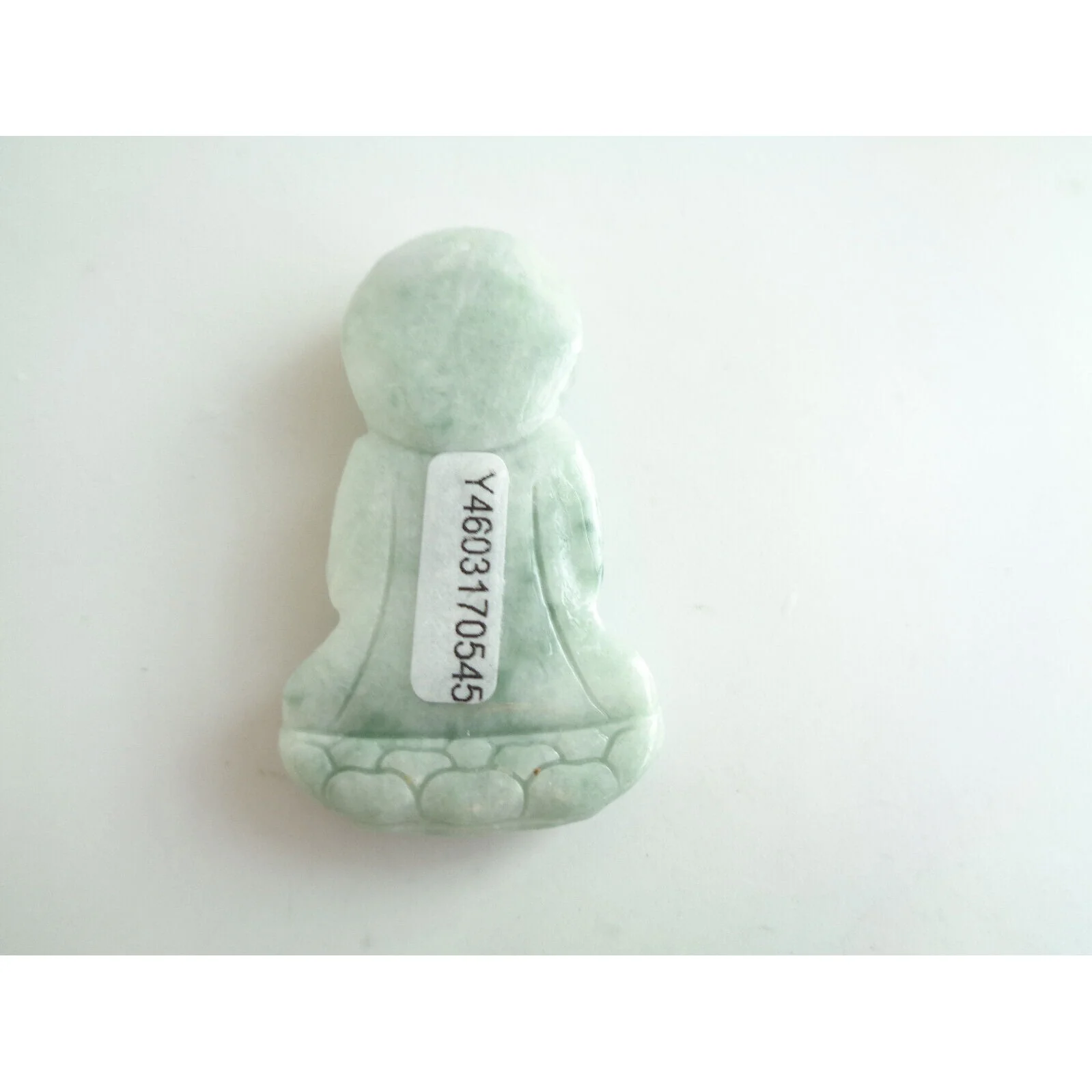 Certified Green Natural A Jade Jadeite Carved Guanyin Kwan Yin God Pendant - Image 2