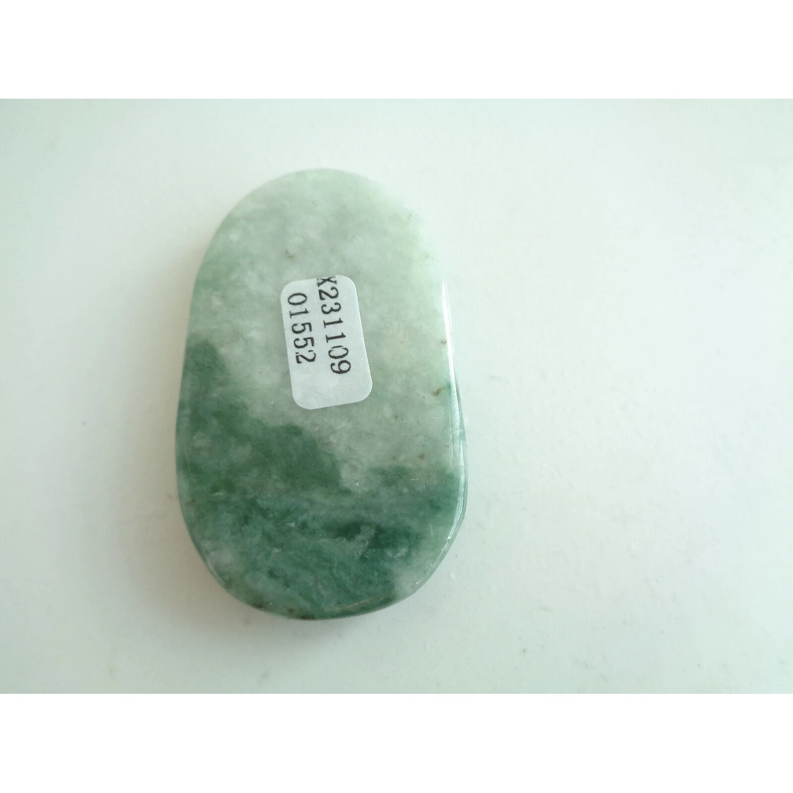 Certified Green Natural A Jade Jadeite Carved Happy Buddha God Child Pendant - Image 2