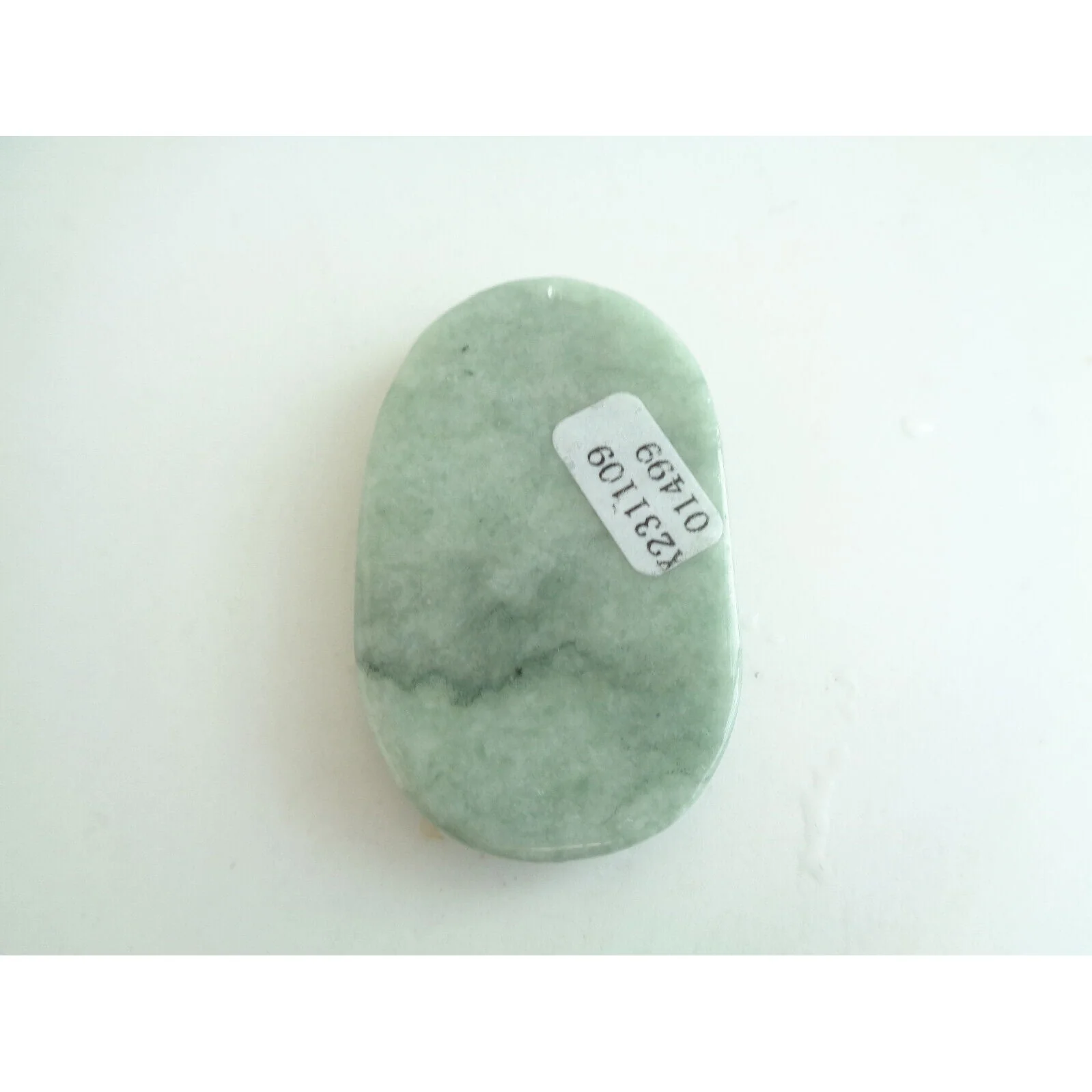 Certified Green Natural A Jadeite Carved Happy Buddha God Child Pendant Necklace - Image 2