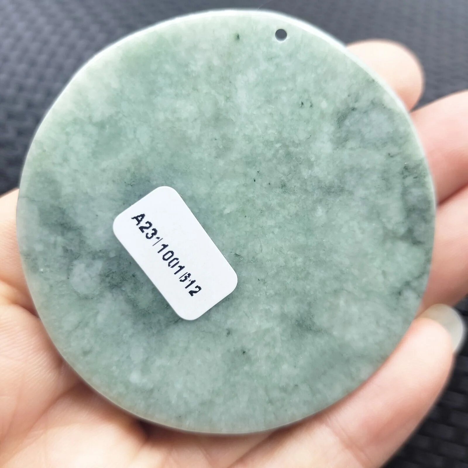 Certified Green Natural A Jadeite Pendant Thousand-Hand Guanyin Kwan Yin - Image 5