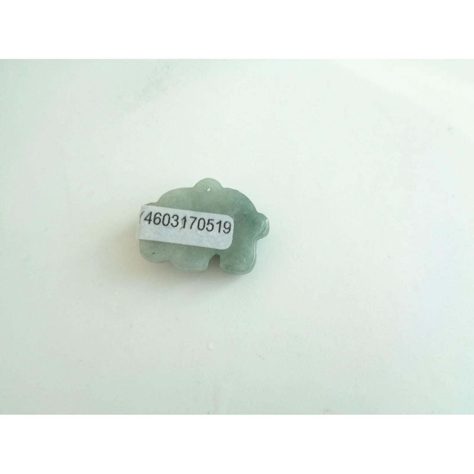 Certified Green Natural Jade Jadeite Carved Elephant Pendant Grade A 22 - Image 2