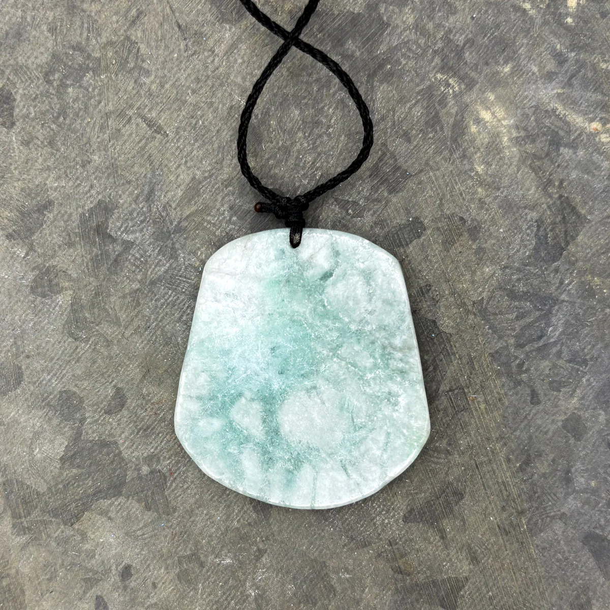Certified Green Natural Type A Jade Jadeite Carved Kylin Dragon Head Pendant - Image 9