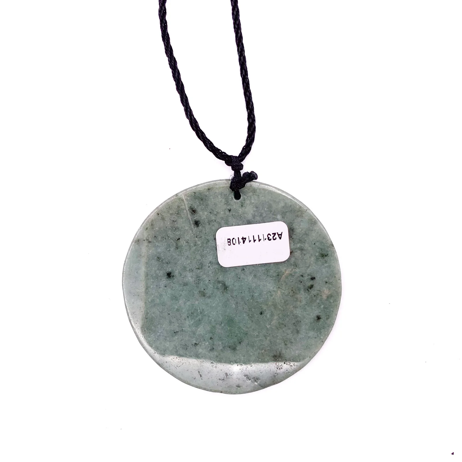Certified Green Natural Type A Jade Jadeite Carved Mandarin Duck Lotus Pendant Necklace - Image 10