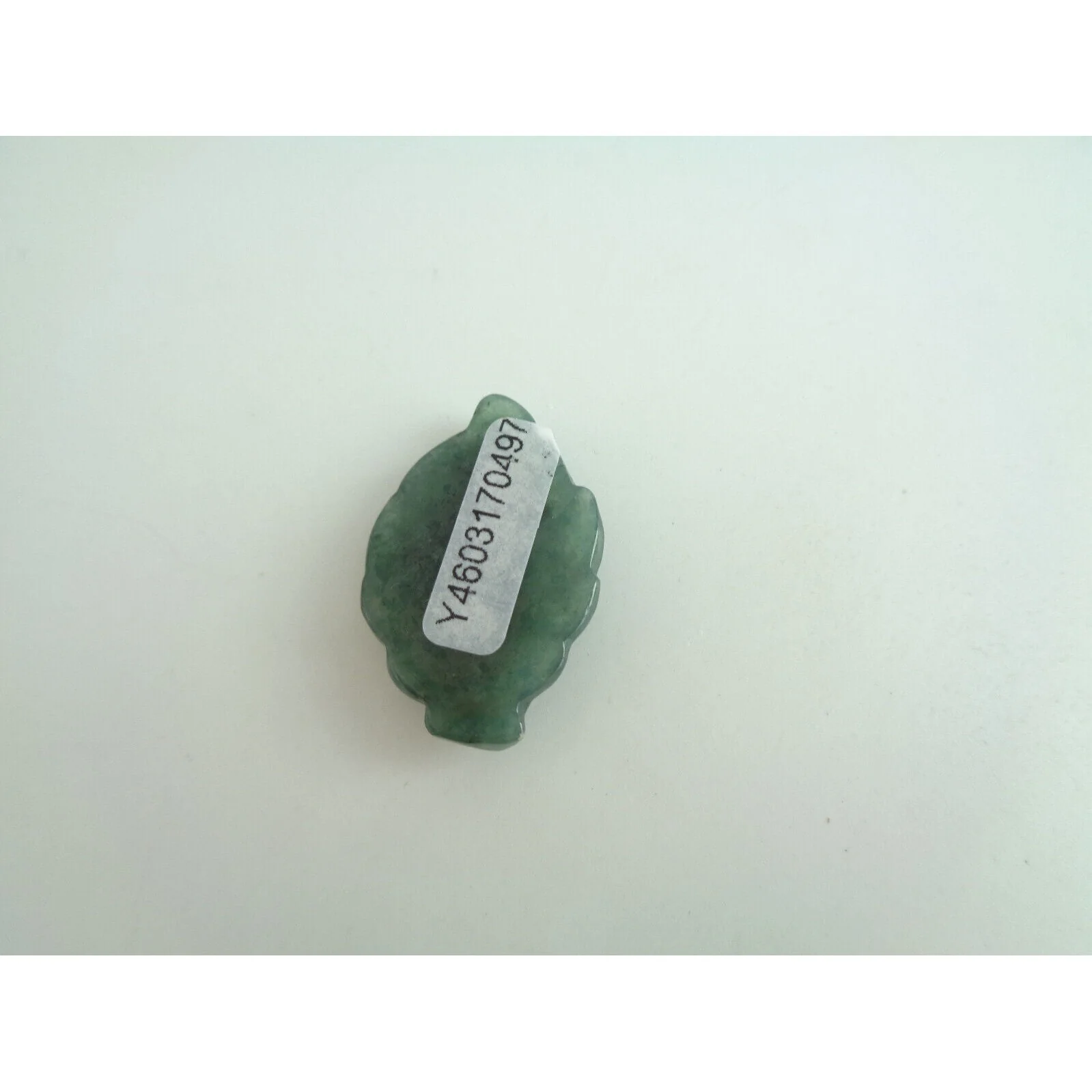 Certified Green Natural Type A Jade Jadeite Nine-Tailed Fox Pendant - Image 2
