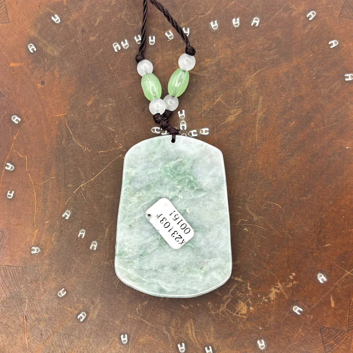 Certified Green Natural Type A Jade Jadeite Tiger Mountain Pendant - Image 7