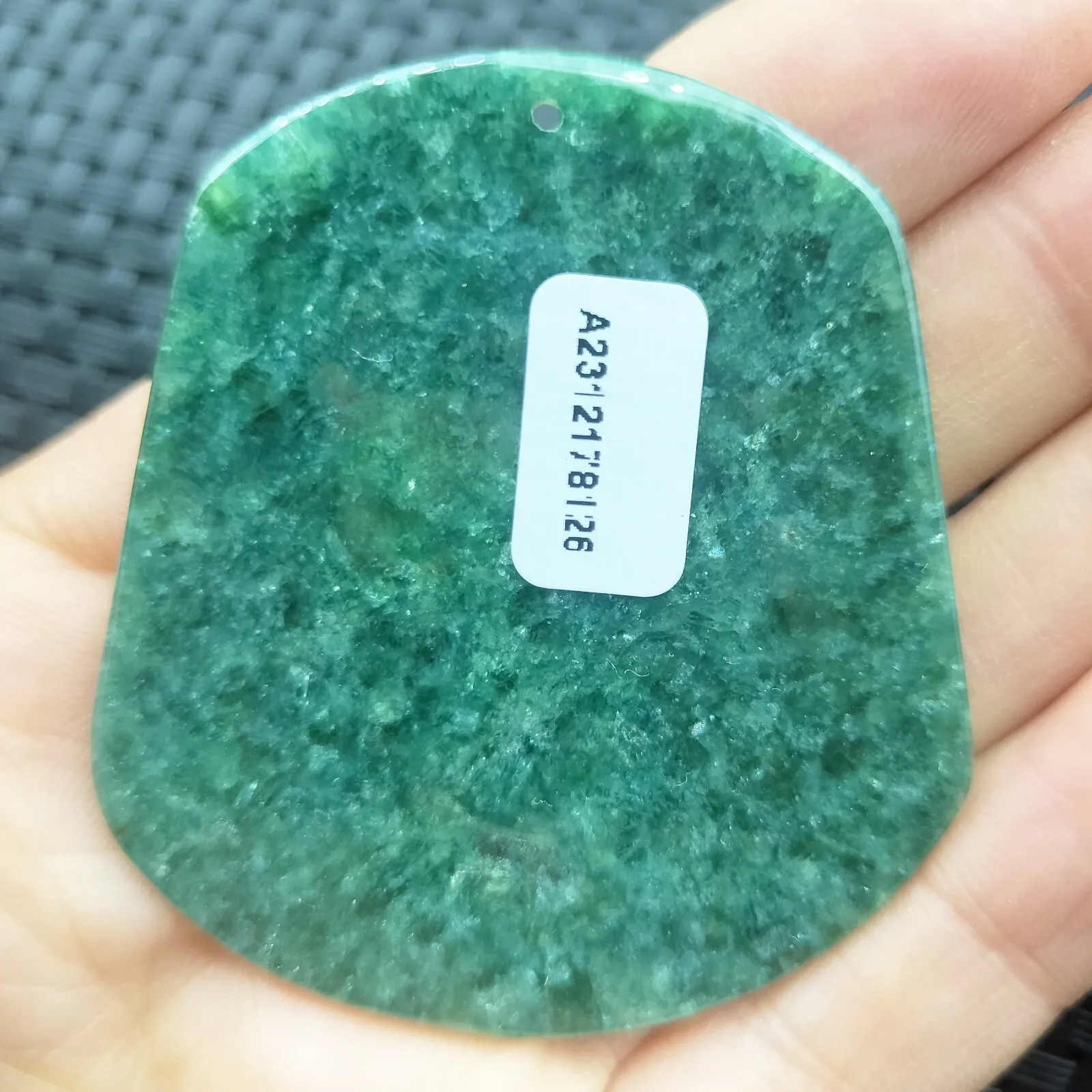 Certified Icy Green Natural Type A Jade Jadeite Carved Kylin Ball Pendant - Image 4