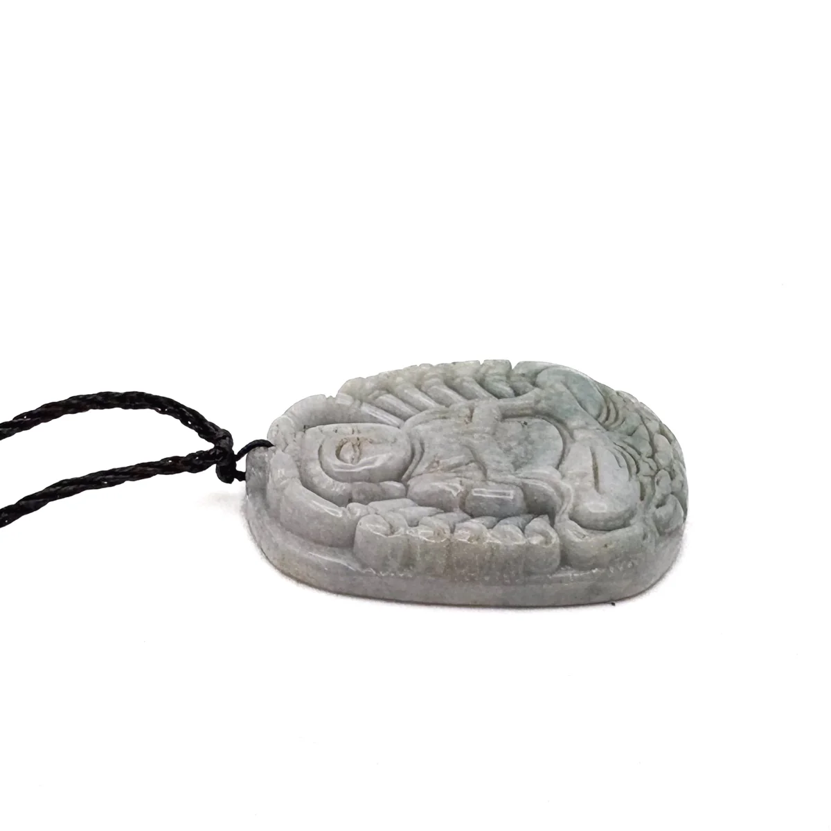 Certified Lavender Natural A Jadeite Pendant Thousand-Hand Guanyin Kwan Yin - Image 6