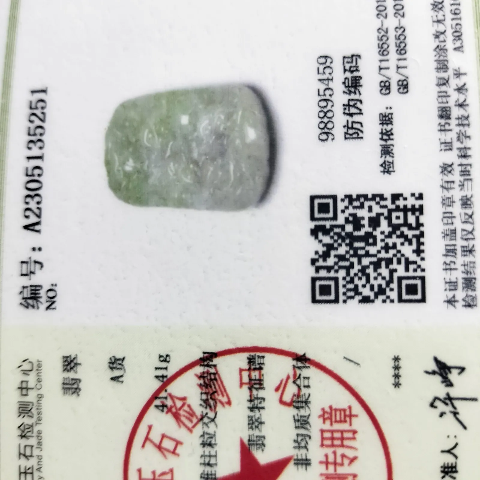 Certified Light Green Natural Type A Jade Jadeite Carved Nine Dragons Pendant - Image 6