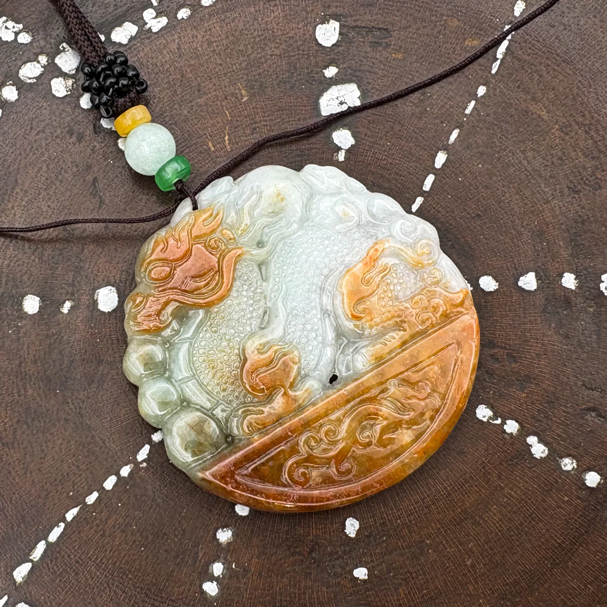 Certified Red Burma Natural A Jade Jadeite Pendant Dragon Mouse Rat Necklace - Image 12