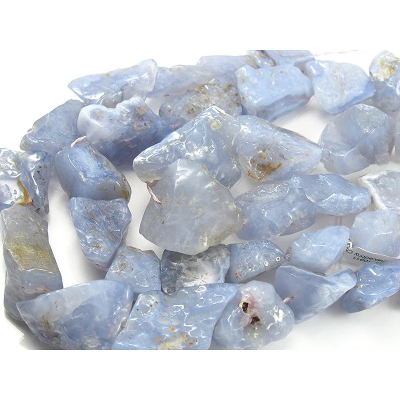 Graduated Chalcedony Chunk Strand - Image 3