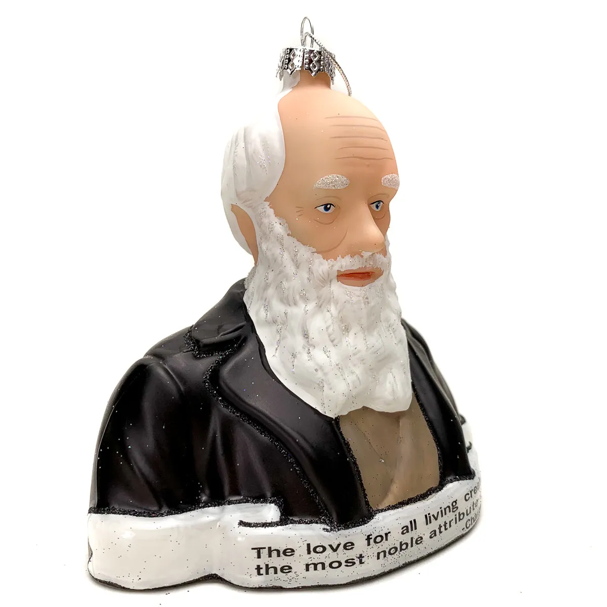 Charles Darwin Bust Ornament 50% OFF SALE - Image 2