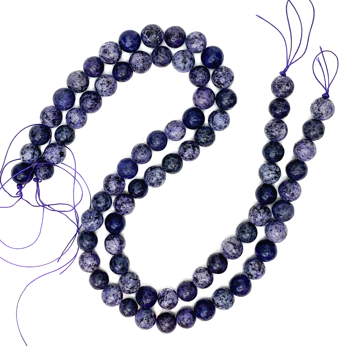 Charoite 10mm Smooth Rounds Bead Strand - Image 4