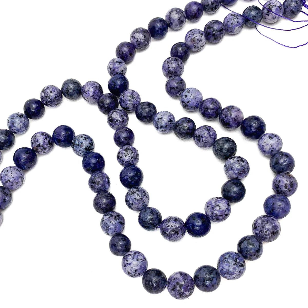 Charoite 10mm Smooth Rounds Bead Strand - Image 7