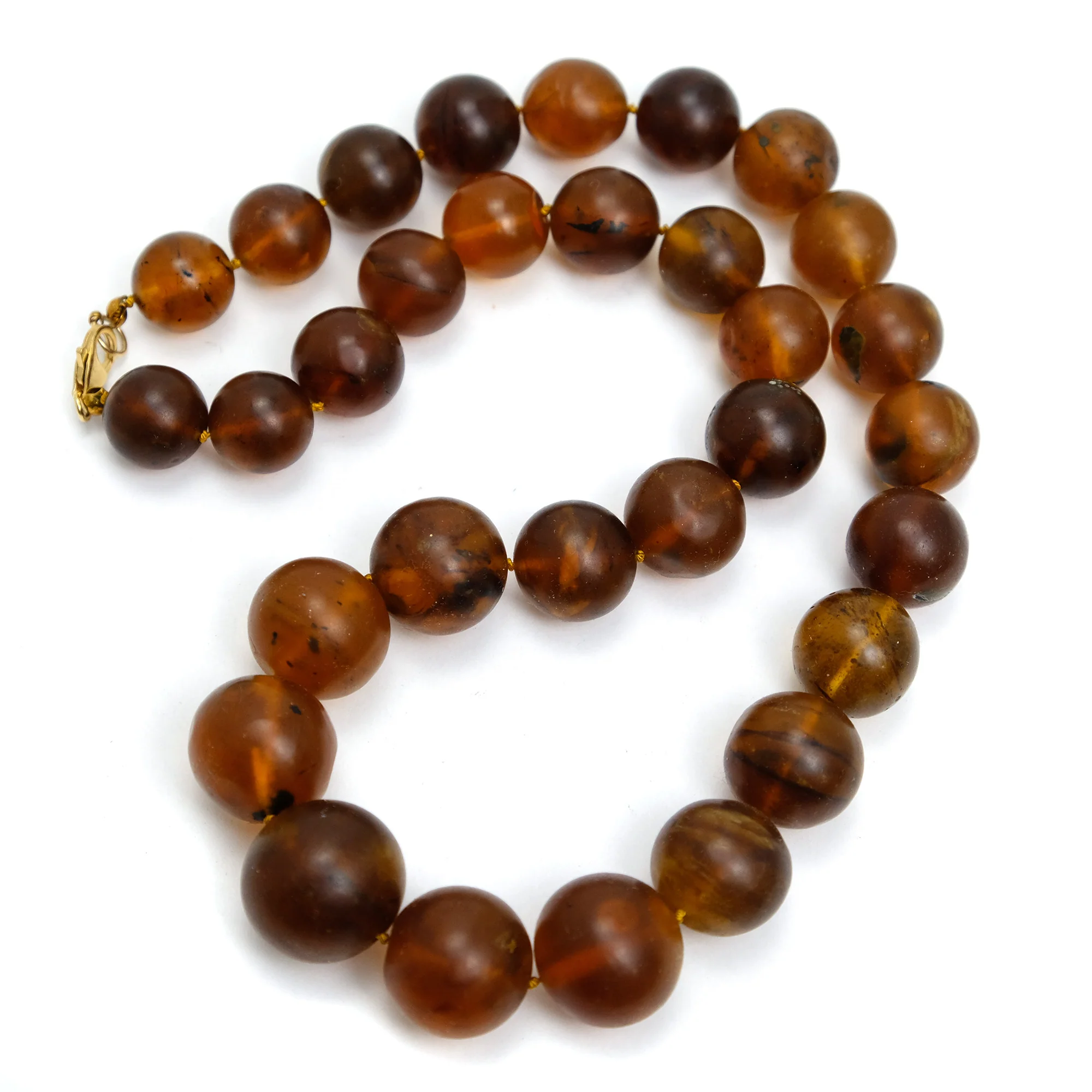 Chin State Fine Amber Necklace #2 - Image 3