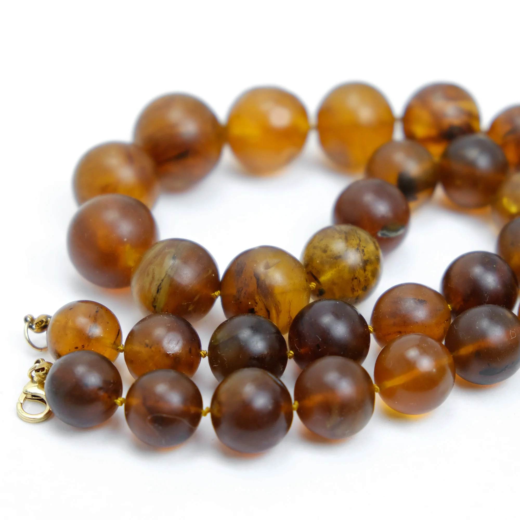 Chin State Fine Amber Necklace #2 - Image 4