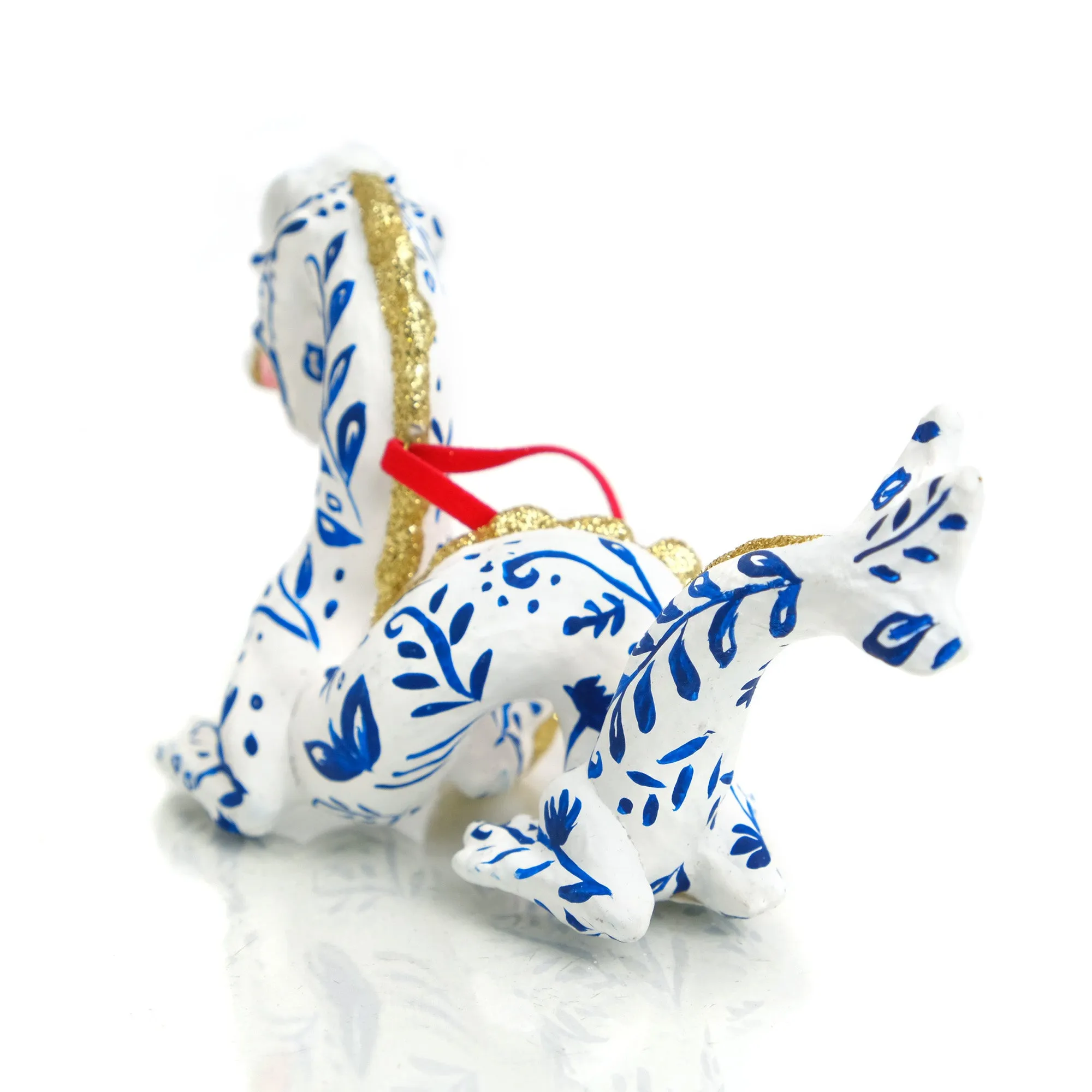 Chinoiserie Dragon Ornament - Image 3