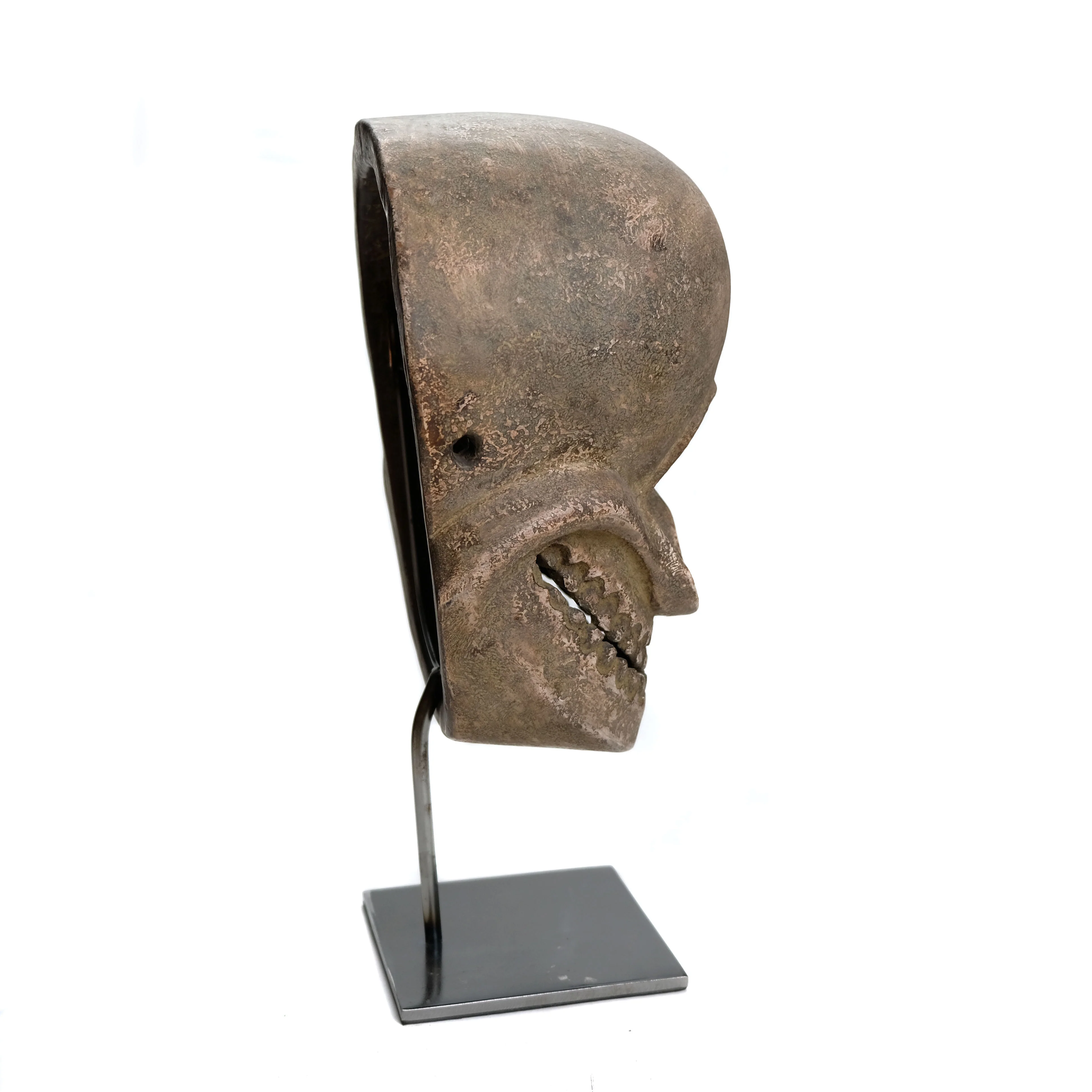 Chitipati Wooden Skull Mask, C - Image 4