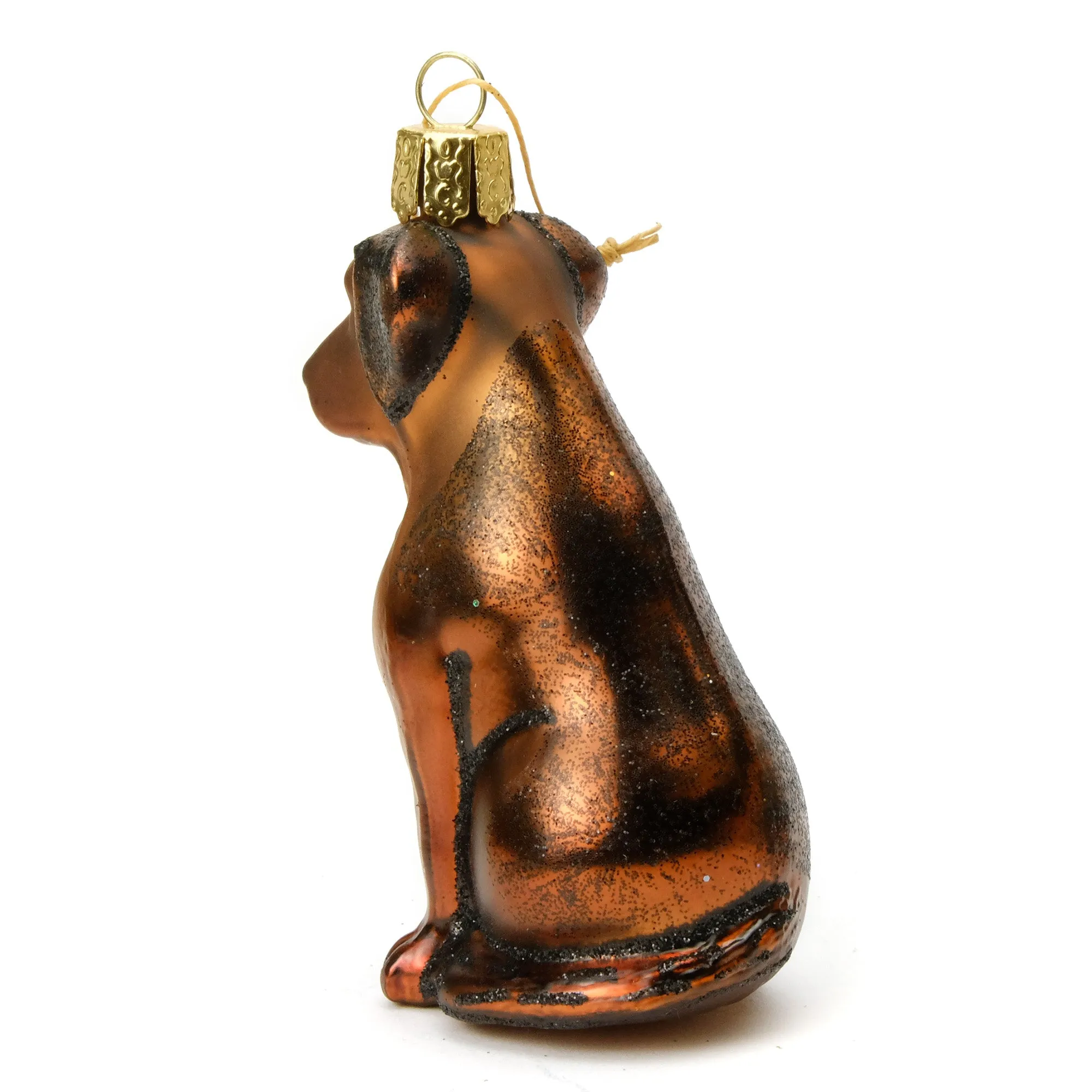 Chocolate Labrador Ornament - Image 2