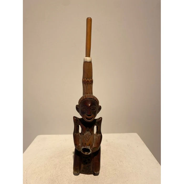 Chokwe Pipe, Belgian Congo #233 - Image 3