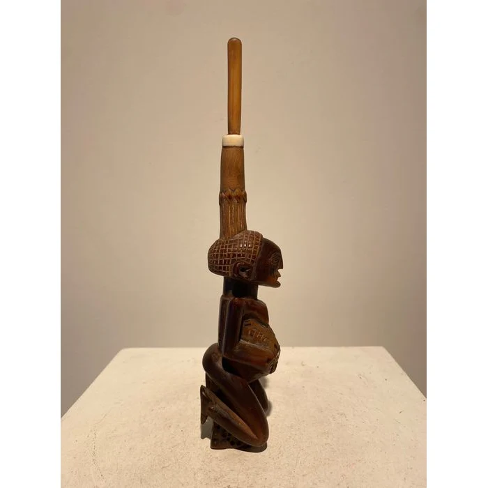 Chokwe Pipe, Belgian Congo #233 - Image 4