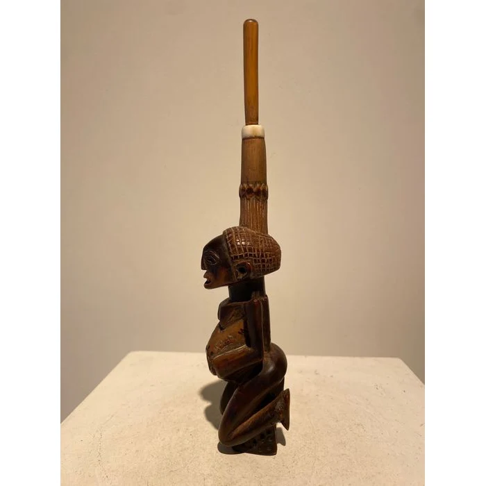 Chokwe Pipe, Belgian Congo #233 - Image 5