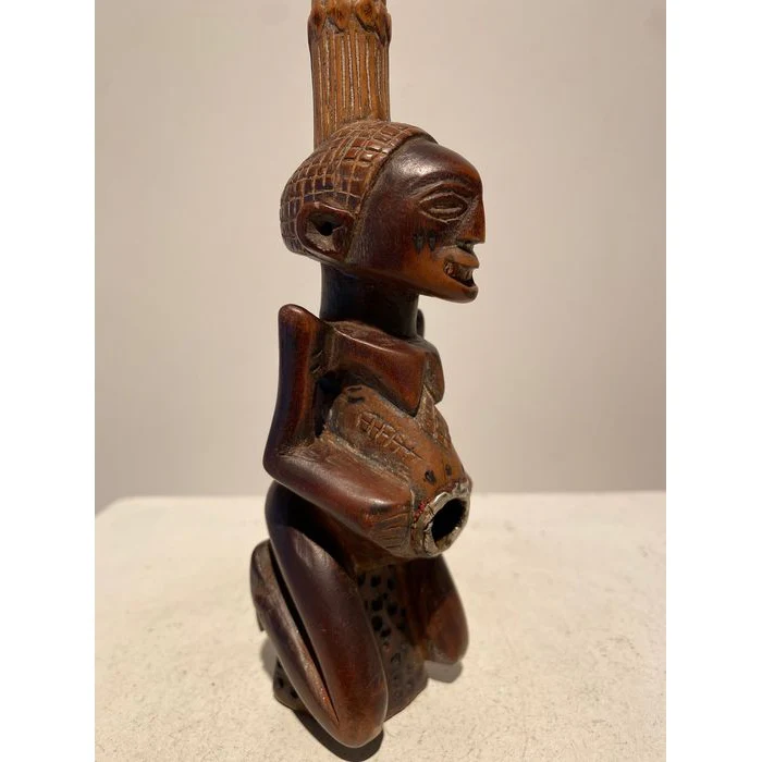 Chokwe Pipe, Belgian Congo #233 - Image 9
