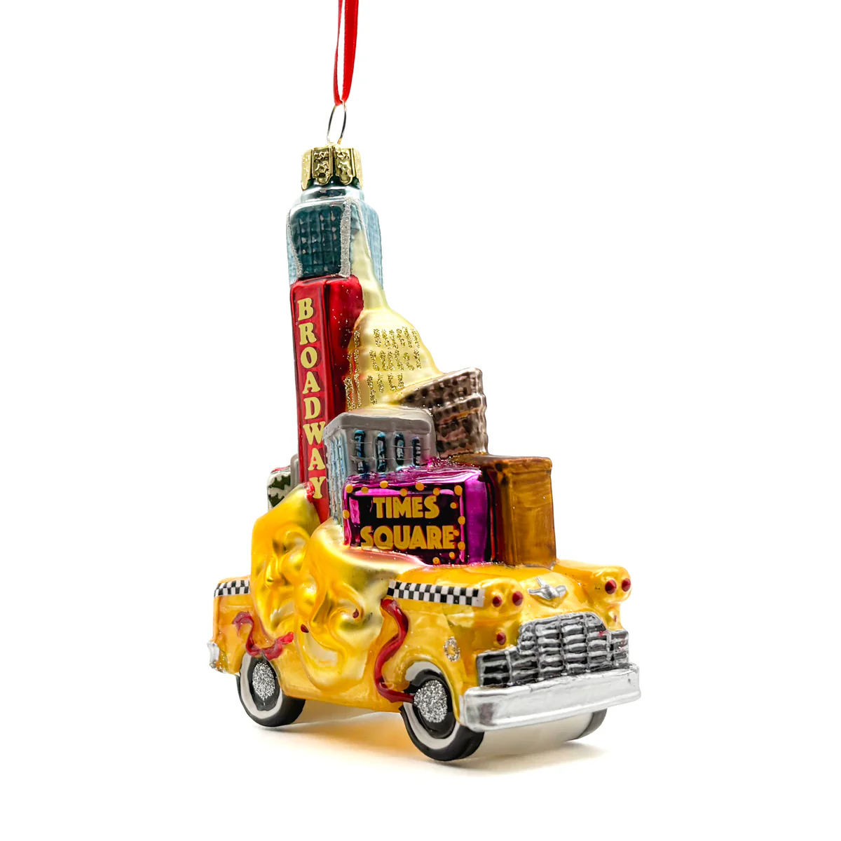 Christmas In New York Glass Ornament - Image 3