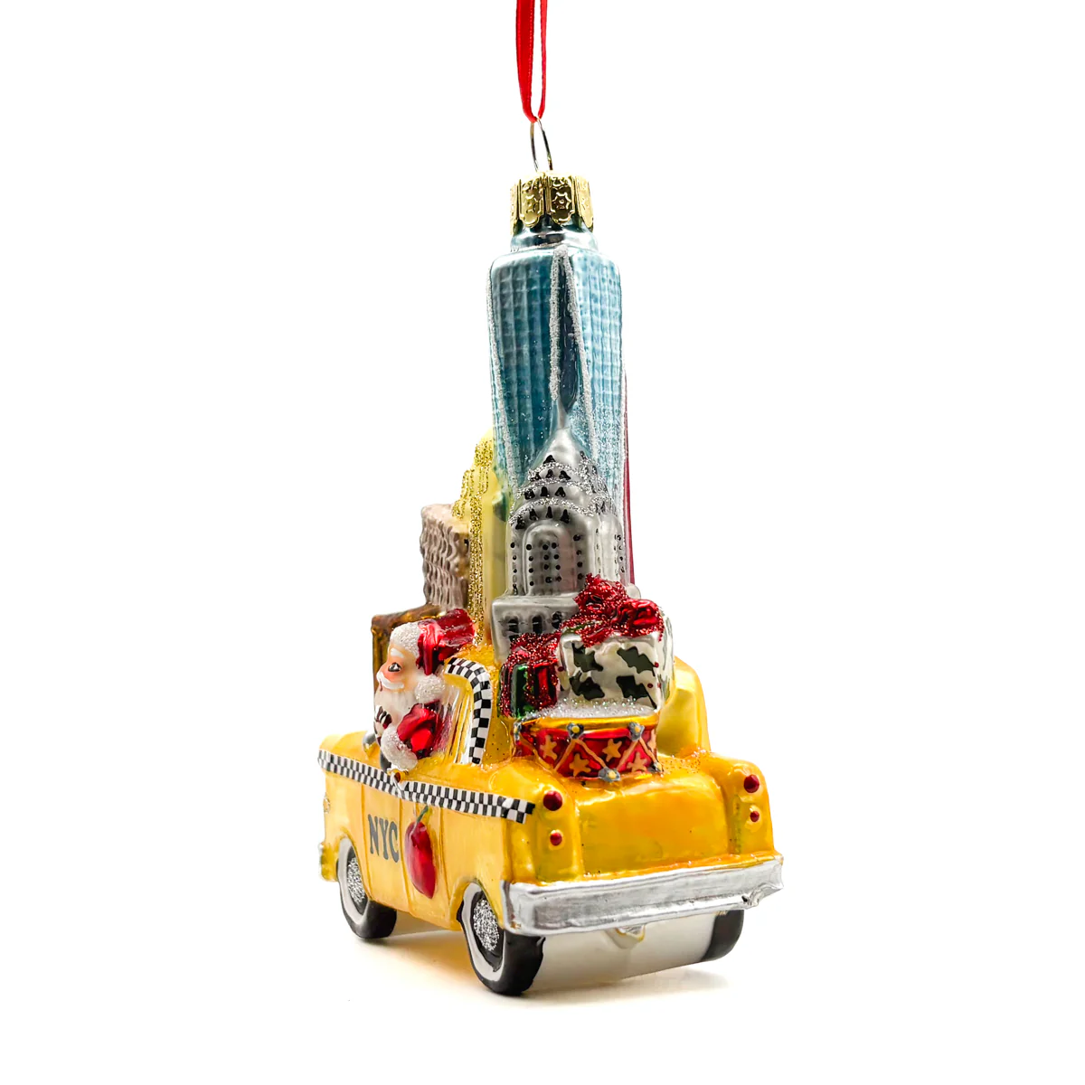 Christmas In New York Glass Ornament - Image 4