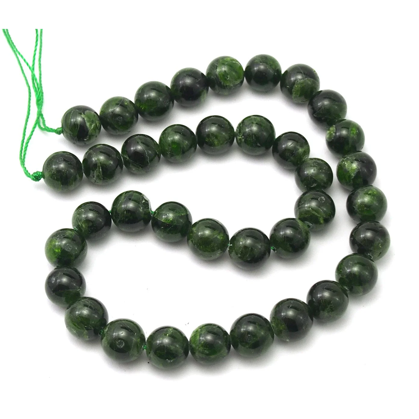 Chromium Diopside Smooth Rounds 12mm - Image 2