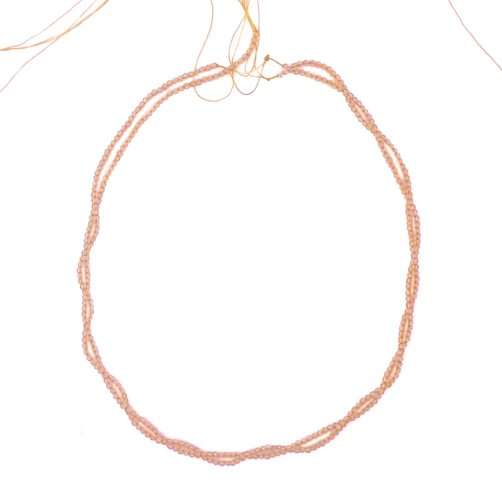 Citrine 2mm Faceted Rounds Bead Strand - Image 8