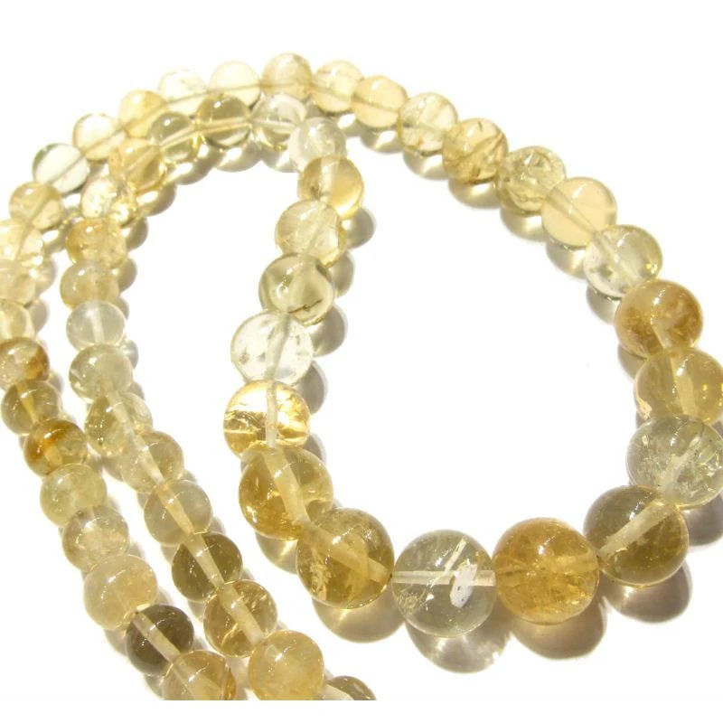 Citrine Necklace with Gold Filled Trigger Clasp - Image 3