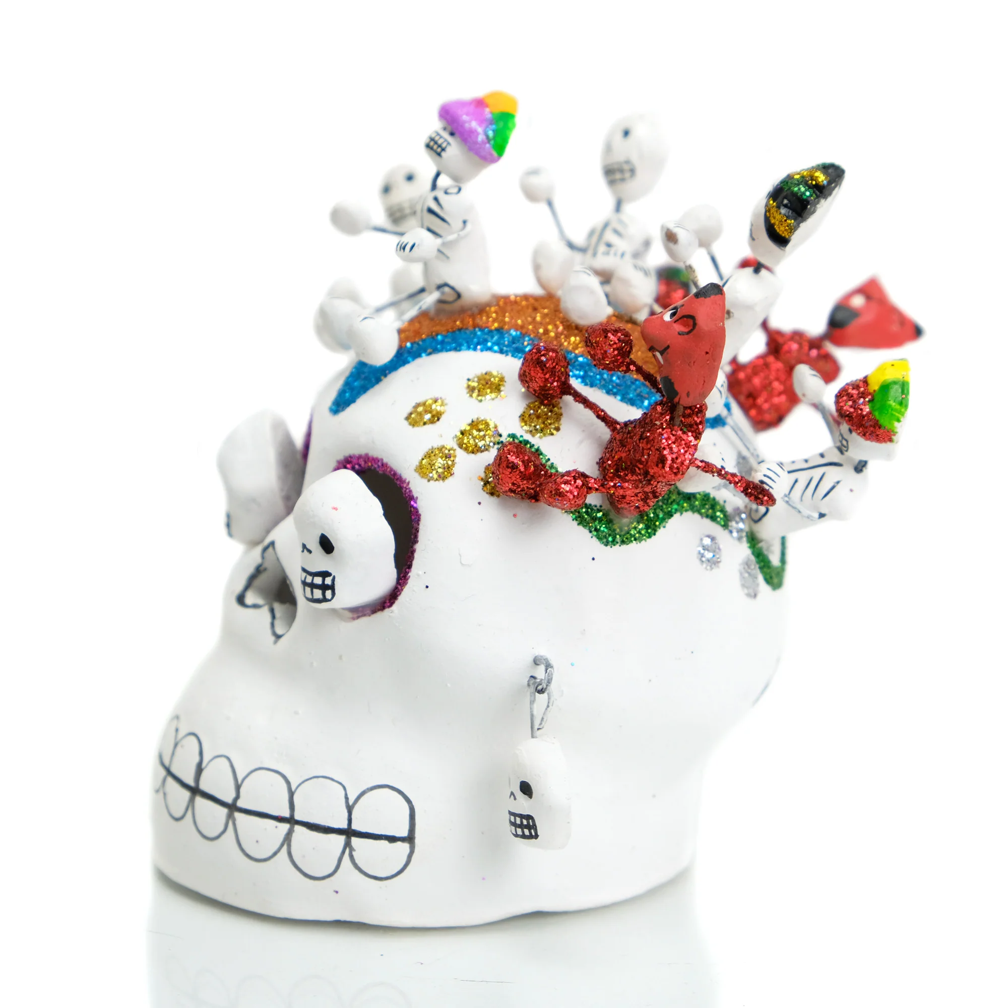 Clay Skull with Mini Figures #1 - Image 2