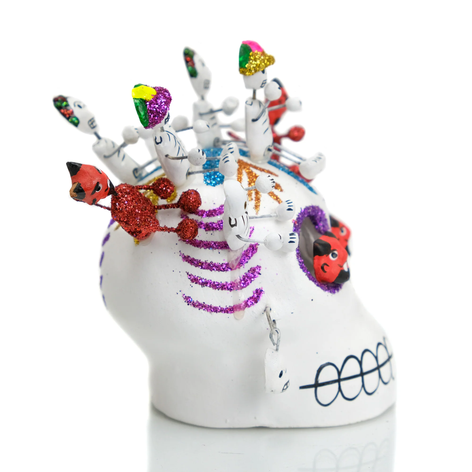 Clay Skull with Mini Figures #2 - Image 2
