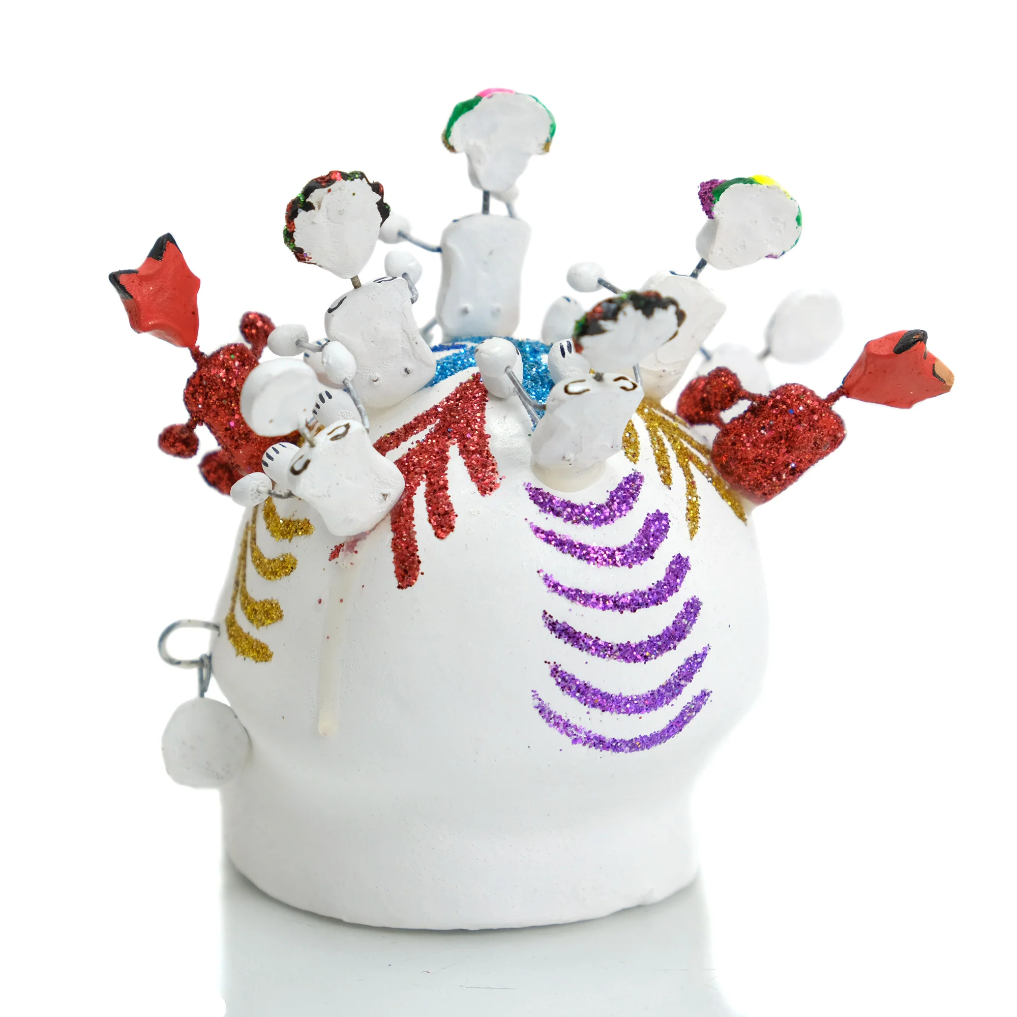 Clay Skull with Mini Figures #2 - Image 3