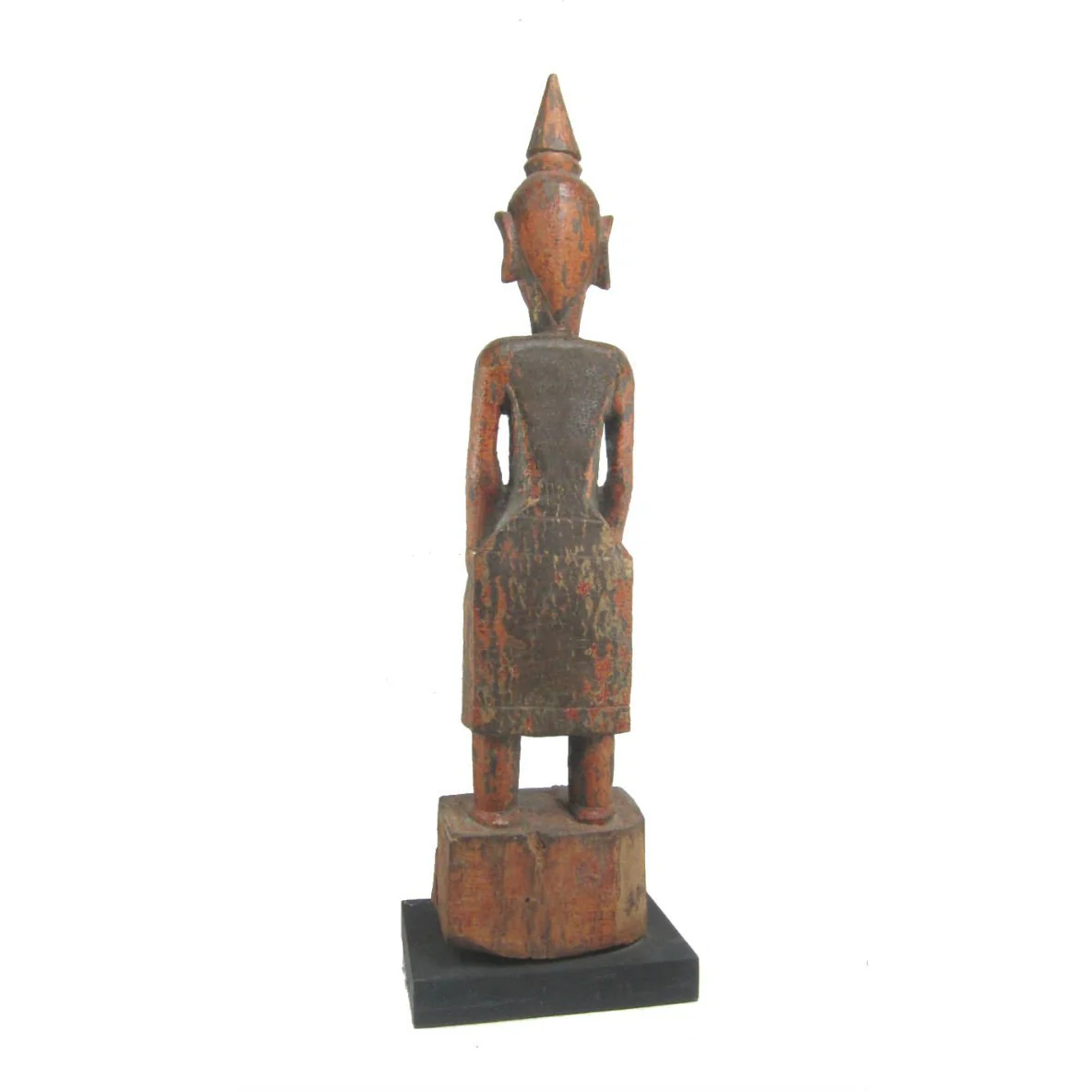 Contemplation Buddha Statue Laos Antique-02 - Image 3