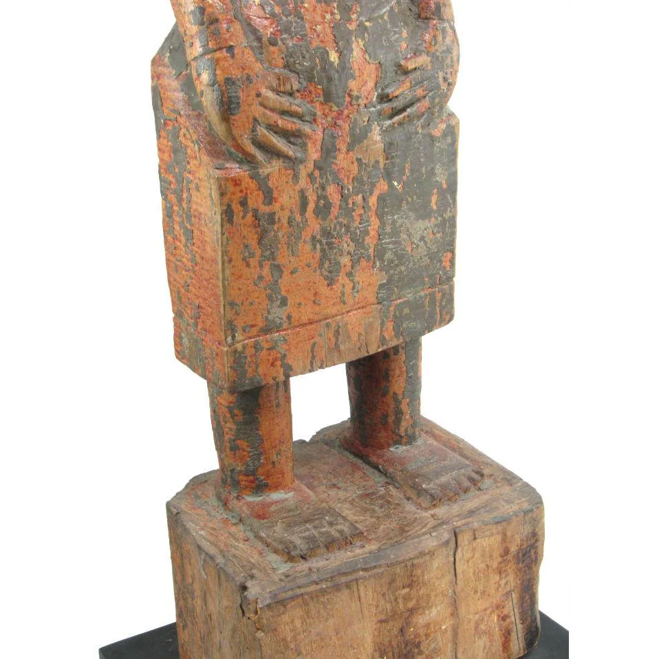 Contemplation Buddha Statue Laos Antique-02 - Image 6