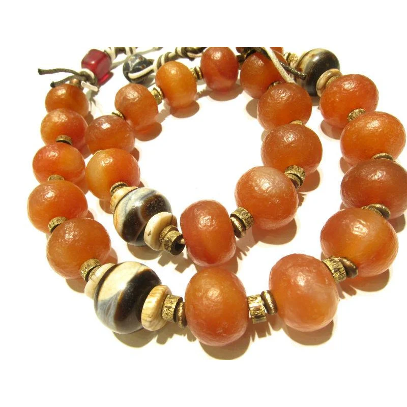 Contemporary Indian Carnelian Heirloom Necklace 1 - Image 3