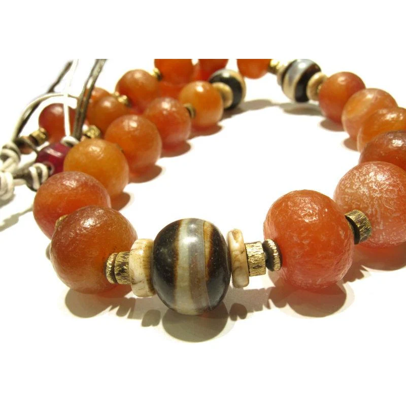 Contemporary Indian Carnelian Heirloom Necklace 1 - Image 5