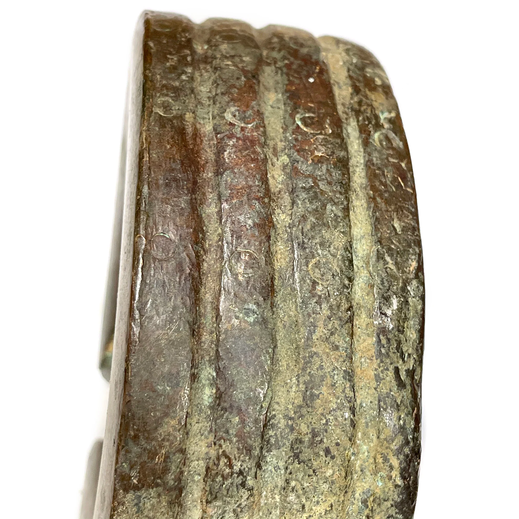 Copper Anklet Large and Heavy 19th Century Dowry Wealth/ Currency from Zaire - Image 4