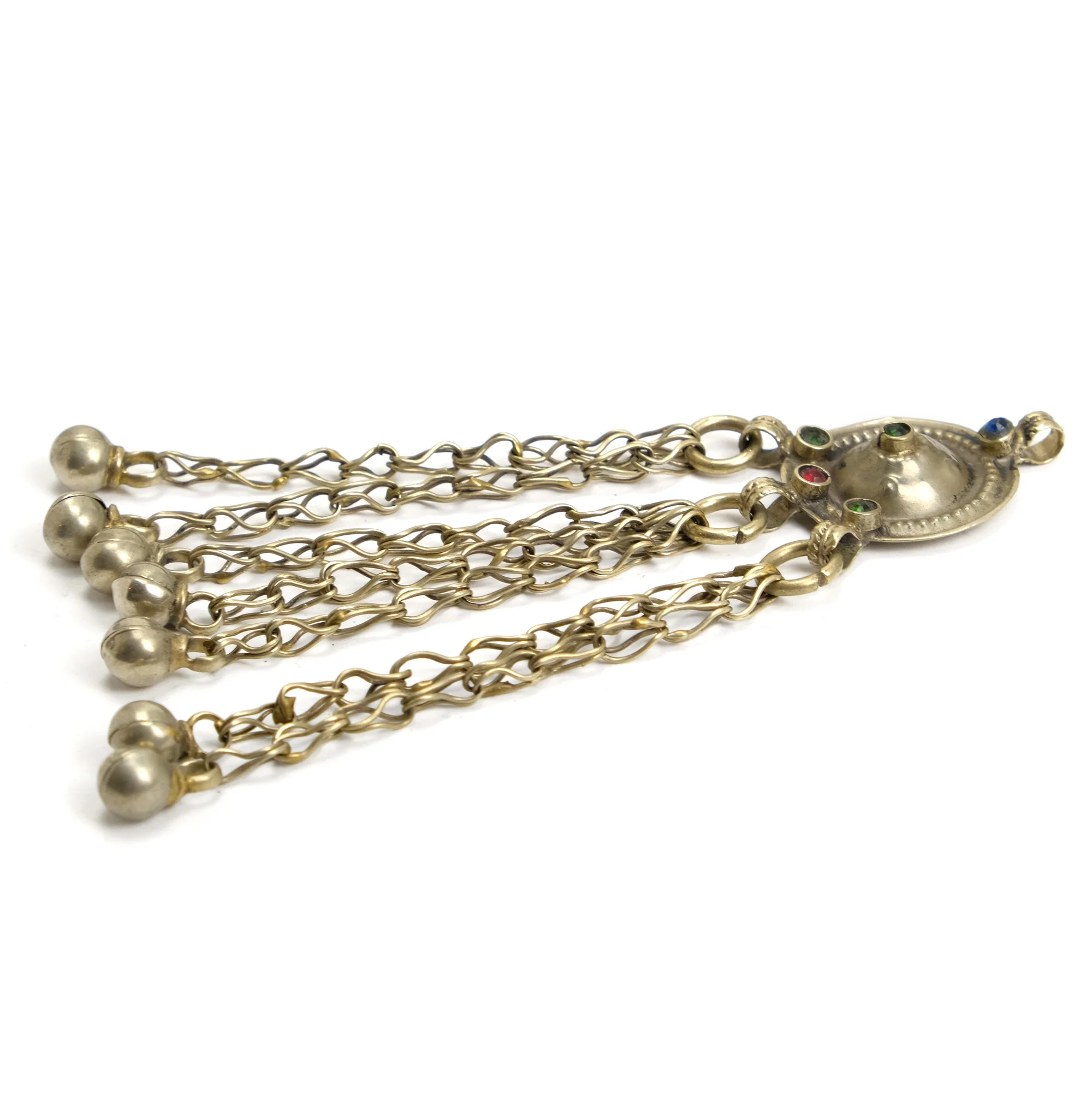 Afghan Silver Pendant #17 - Image 2