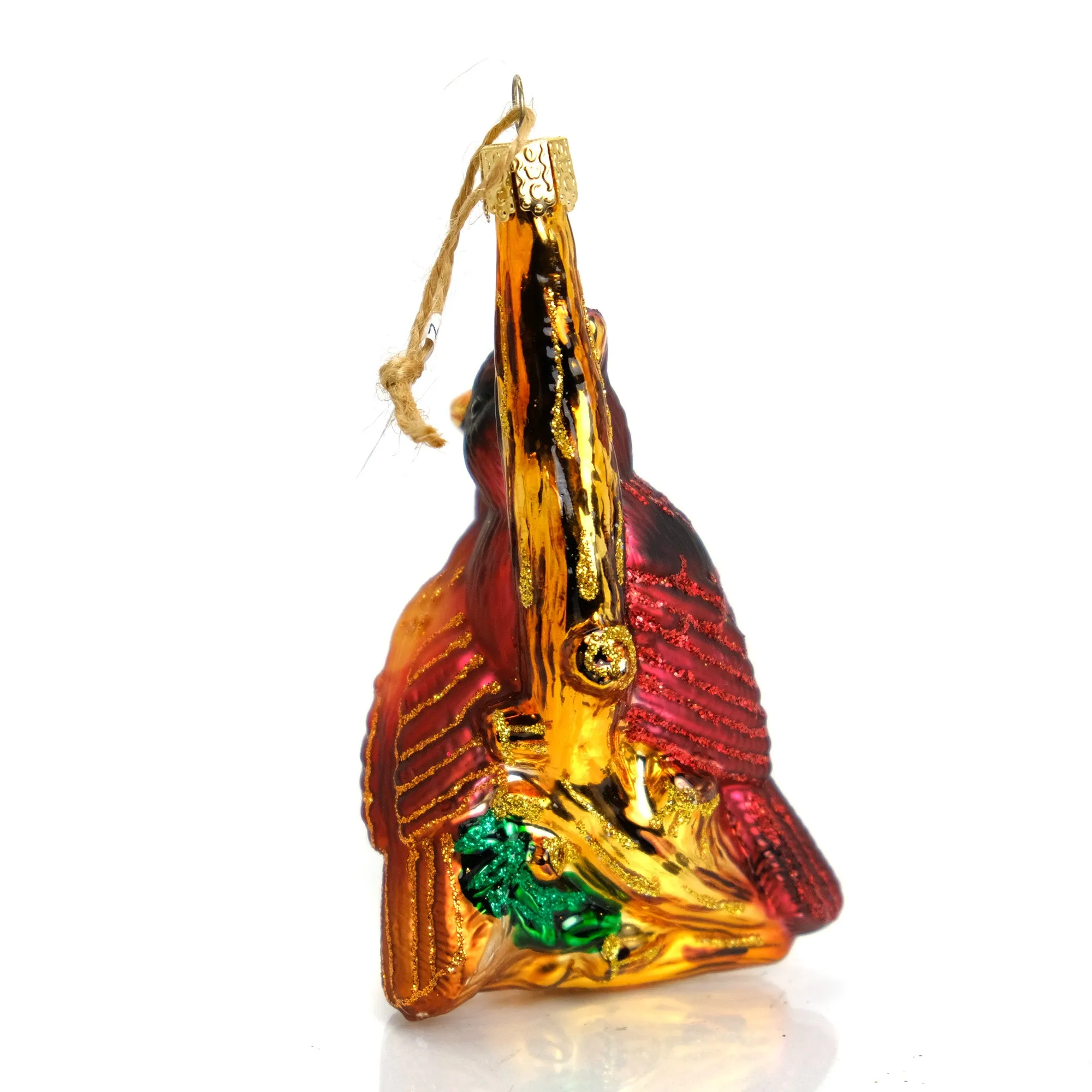 Cardinal Loving Couple Ornament - Image 2