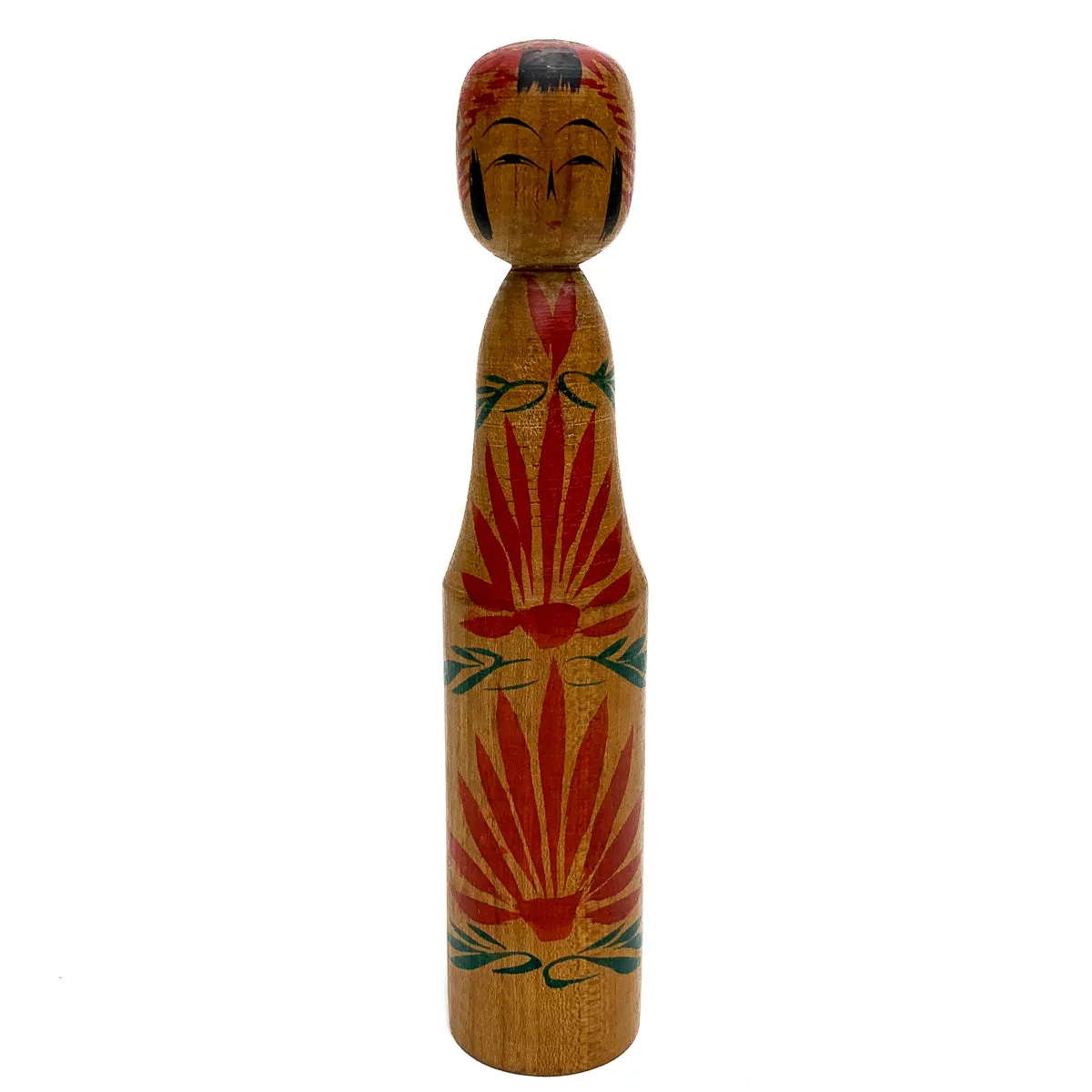Vintage Wooden Kokeshi Doll, Japan #482 - Image 2