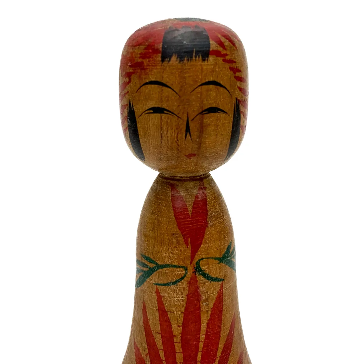 Vintage Wooden Kokeshi Doll, Japan #482 - Image 8