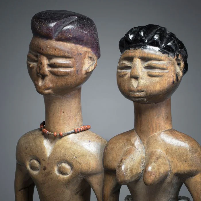 Ewe Venavi Twins Pair, Togo #588 - Image 7