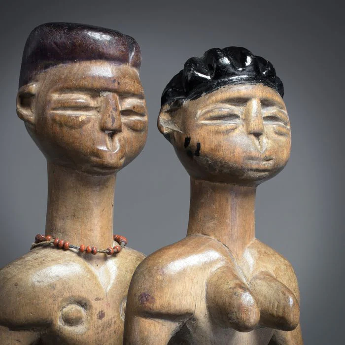 Ewe Venavi Twins Pair, Togo #588 - Image 8