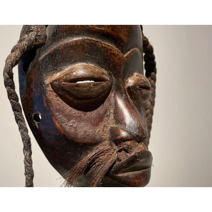 Dan Bu Gle Mask Miniature, Côte d'Ivoire #886 - Image 10