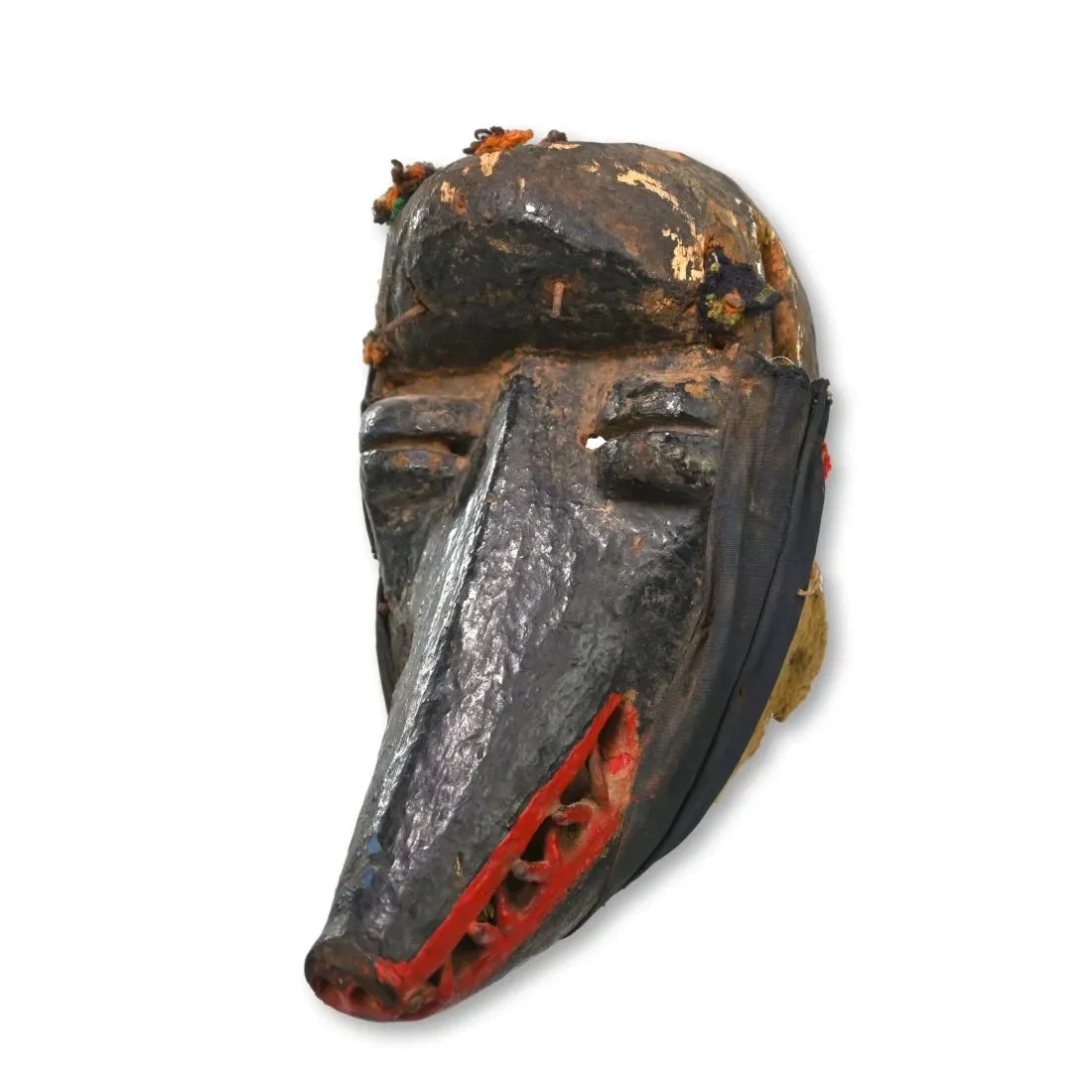 Dan Zoomorphic Boar / Pig Mask, Liberia #904 PROVENANCE - Image 2