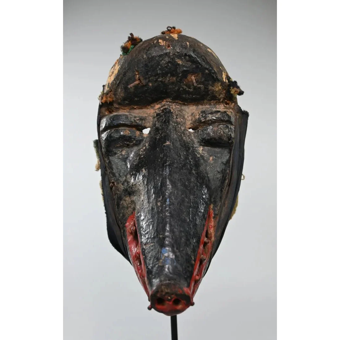 Dan Zoomorphic Boar / Pig Mask, Liberia #904 PROVENANCE - Image 3