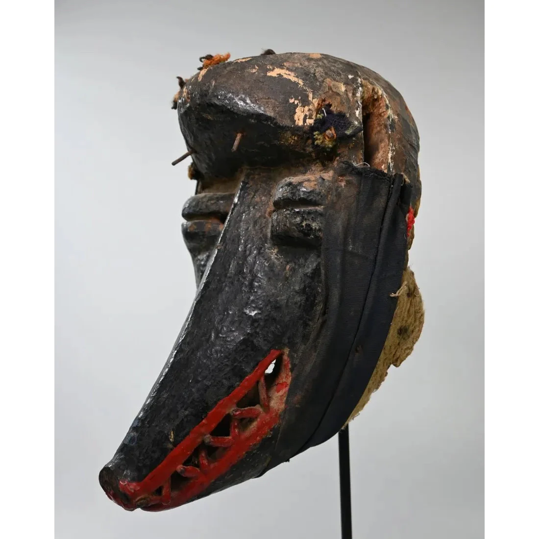Dan Zoomorphic Boar / Pig Mask, Liberia #904 PROVENANCE - Image 4