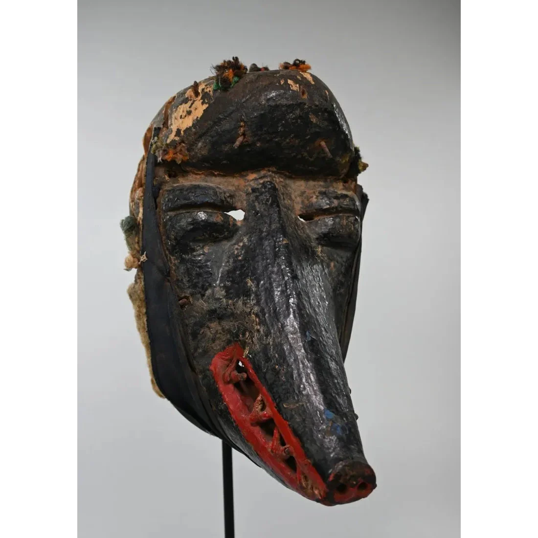 Dan Zoomorphic Boar / Pig Mask, Liberia #904 PROVENANCE - Image 5